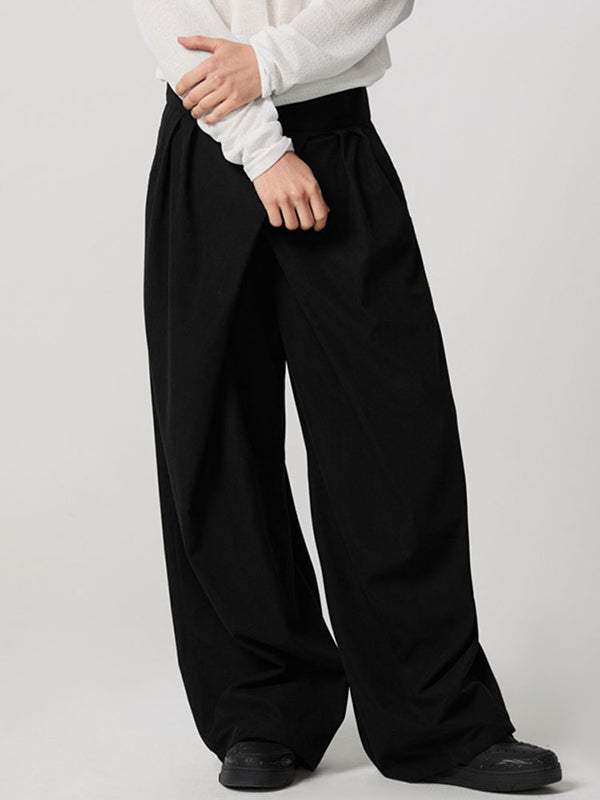 Mens Ruched Crossover Design Pant SKUK82202