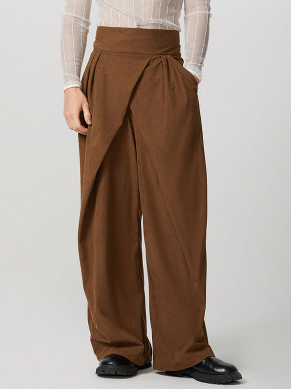 Mens Ruched Crossover Design Pant SKUK82202