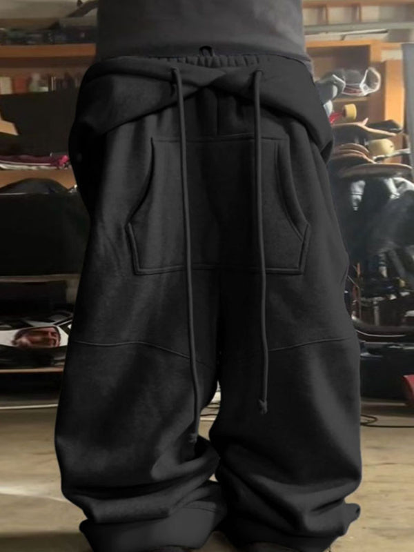 Men's Deconstructed Loose Wide Leg Pant SKUL35082