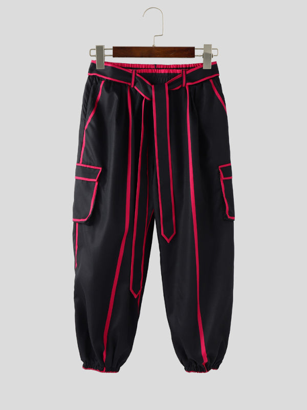 Mens Bold Stripe Loose Casual Pant SKUL19340