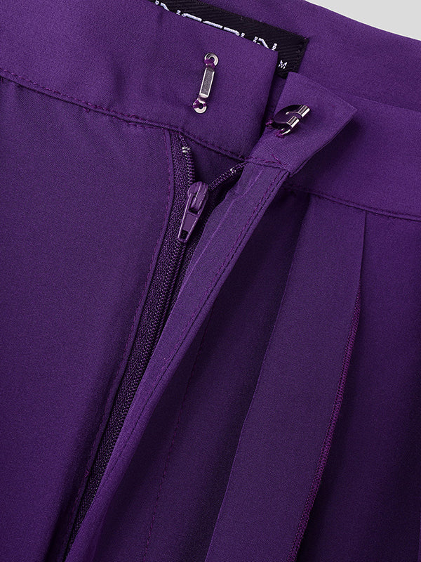 Mens Ruffle Asymmetric Hem Pant SKUK89165